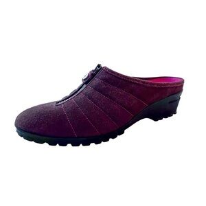 Cole Haan Air Dade Waterproof Mule Clogs Brown Suede Leather‎ Women’s 10